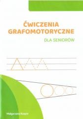 okładka Ćwiczenia grafomotoryczne dla seniorów książka | Małgorzata Kospin