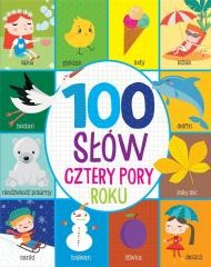 okładka 100 słów. Cztery pory roku książka | Prca zbiorowa
