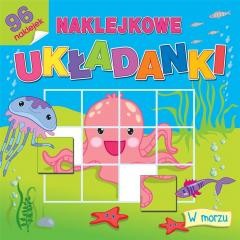okładka Naklejkowe układanki. W morzu książka | Praca Zbiorowa