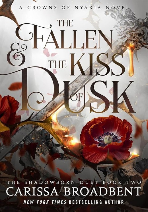 okładka The Fallen and the Kiss of Dusk książka | Carissa Broadbent