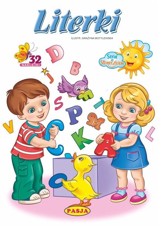 okładka Literki. Seria ze Słoneczkiem książka | Kruszewski Włodzimierz