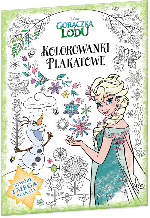 okładka Gorączka Lodu Kolorowanki plakatowe KPO-1 książka | Opracowanie zbiorowe