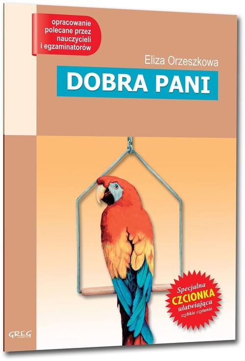 okładka Dobra Pani Lektura z opracowaniem książka | Eliza Orzeszkowa