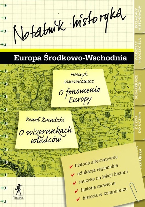 okładka Notatnik historyka Europa Środkowo-Wschodnia książka