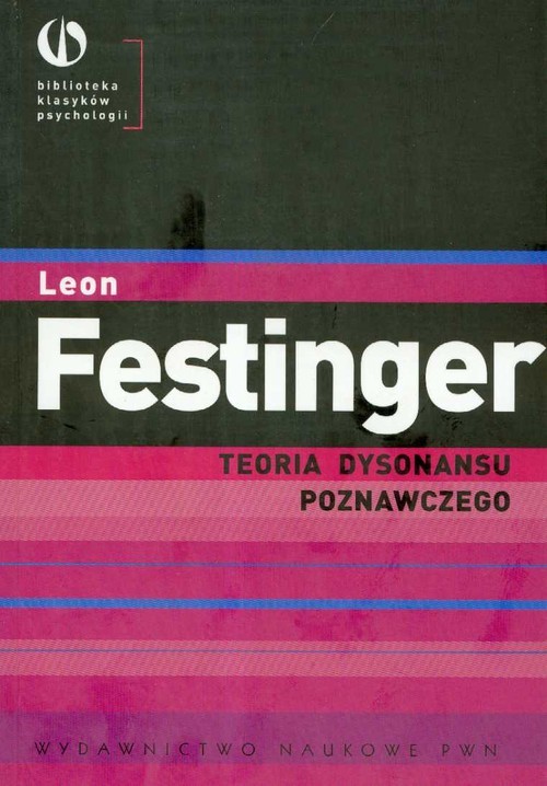 okładka Teoria dysonansu poznawczego książka | Festinger Leon