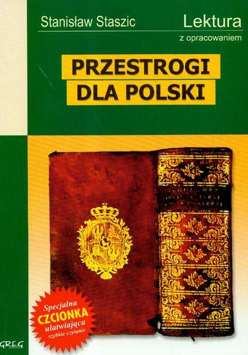 okładka Przestrogi dla Polski Lektura z opracowaniem książka | Stanisław Staszic