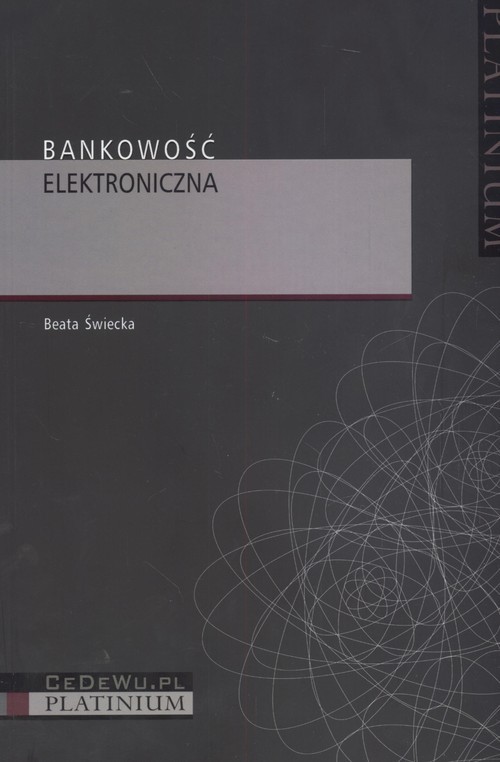 okładka Bankowość elektroniczna książka | Beata Świecka