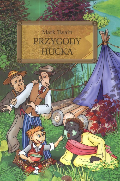 okładka Przygody Hucka książka | Mark Twain
