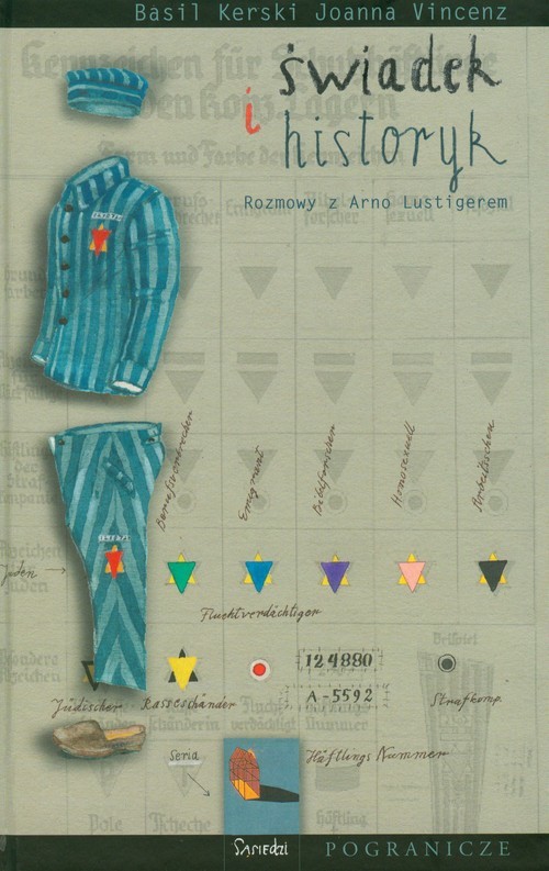 okładka Świadek i historyk. Rozmowy z Arno Lustigerem książka | Basil Kerski, Joanna Vincenz
