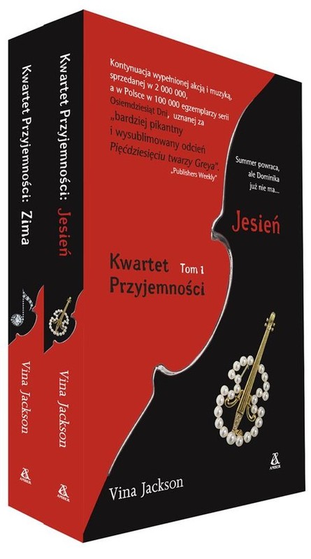okładka Jesień /Zima pakiet książka | Vina Jackson