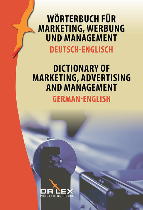 okładka Dictionary of Marketing Advertising and Management German-English Wörterbuch für Marketing, Werbung und Management Deutsch-Englisch książka | Piotr Kapusta