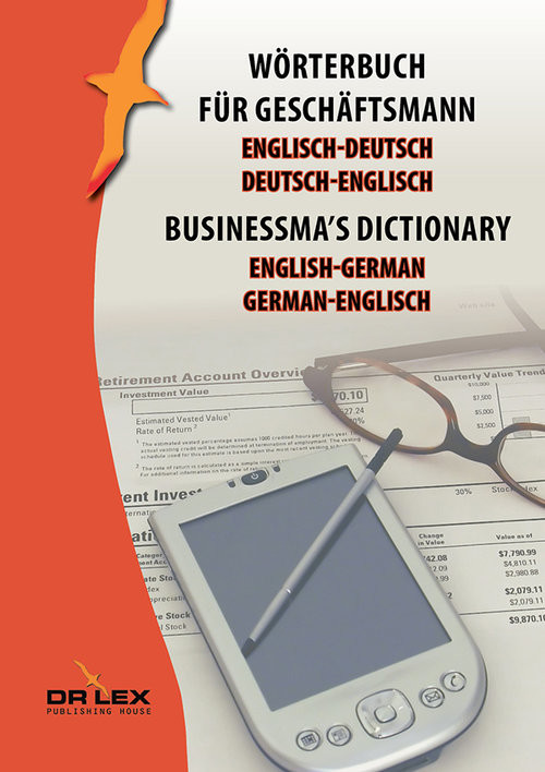 okładka Businessma's dictionary english-german german-english Wörterbuch für Geschäftsmann Englisch-Deutsch, Deutsch-Englisch książka | Piotr Kapusta