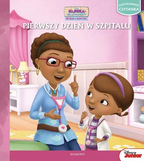 okładka Klinika dla Pluszaków. Dosia i szpital. Pierwszy dzień w szpitalu. Ilustrowana czytanka książka | Grant Kerri