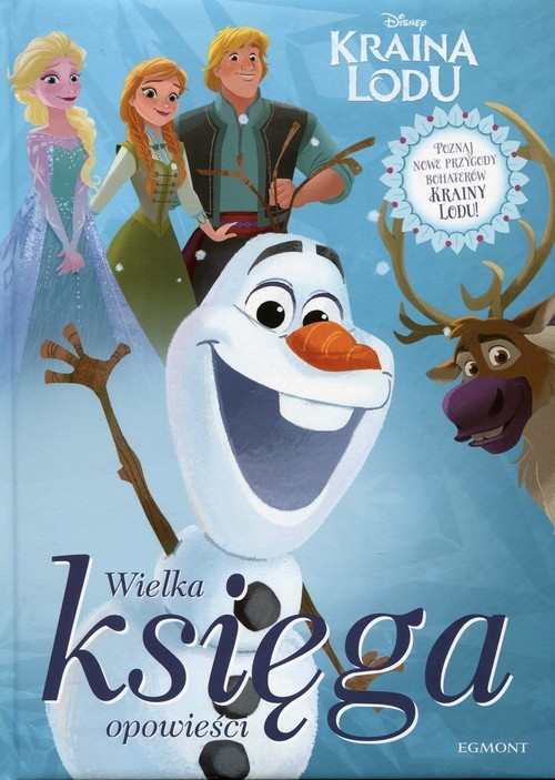 okładka Kraina Lodu Wielka księga opowieści książka