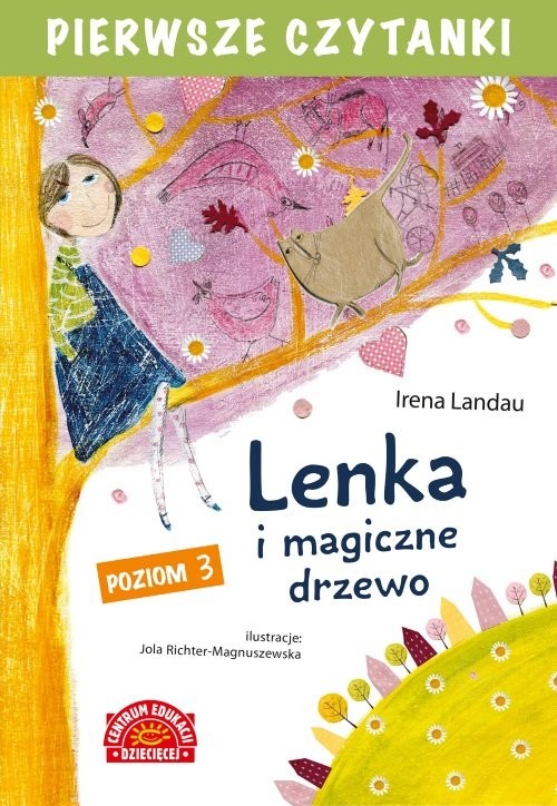 okładka Pierwsze czytanki Lenka i magiczne drzewo książka | Irena Landau