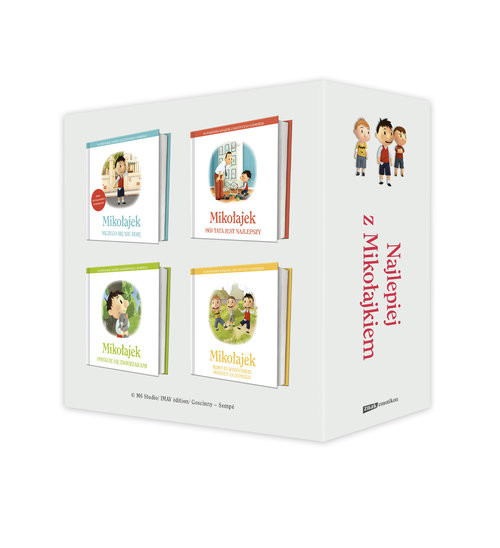 okładka Najlepiej z Mikołajkiem Pakiet książka