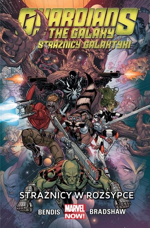 okładka Guardians of the Galaxy Strażnicy Galaktyki Tom 4 Strażnicy w rozsypce książka | Nick Bradshaw