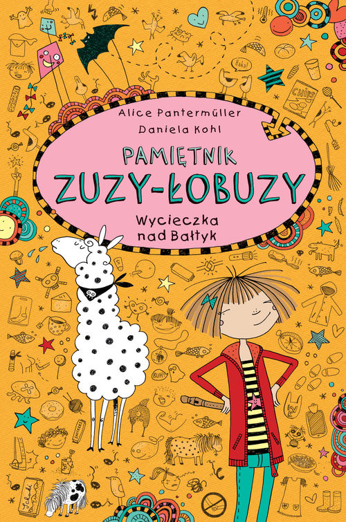 okładka Pamiętnik Zuzy-Łobuzy 8 Wycieczka nad Bałtyk książka | Alice Pantermuller