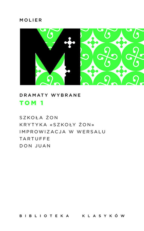 okładka Dramaty wybrane Tom 1 książka | Molier
