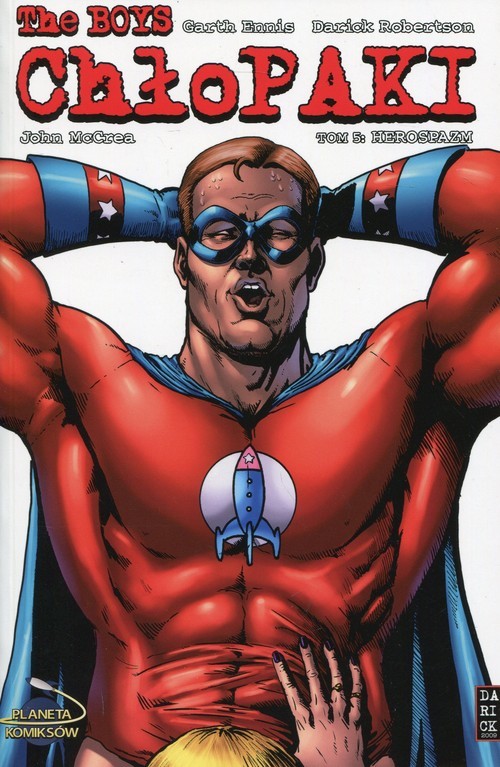 okładka Chłopaki Tom 5 Herospazm książka | Garth Ennis