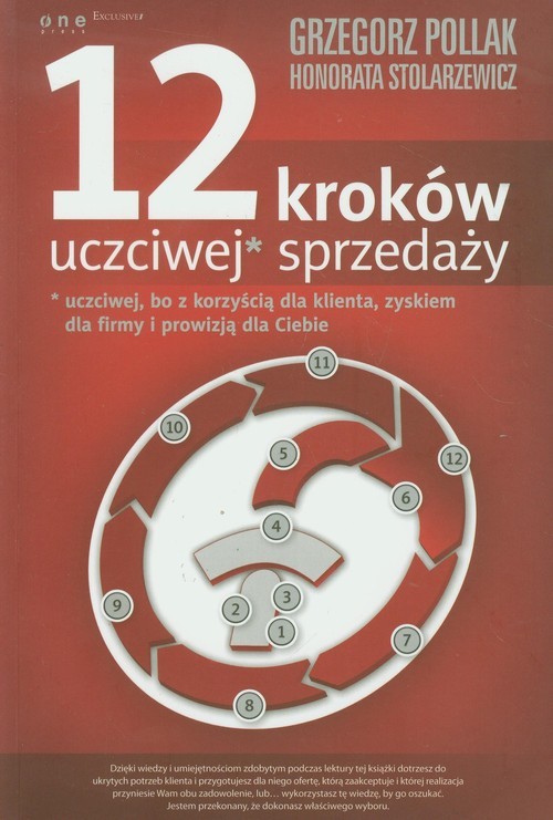 okładka 12 kroków uczciwej sprzedaży książka | Grzegorz Pollak, Honorata Stolarzewicz