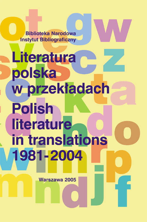 okładka Literatura polska w przekładach 1981-2004 książka