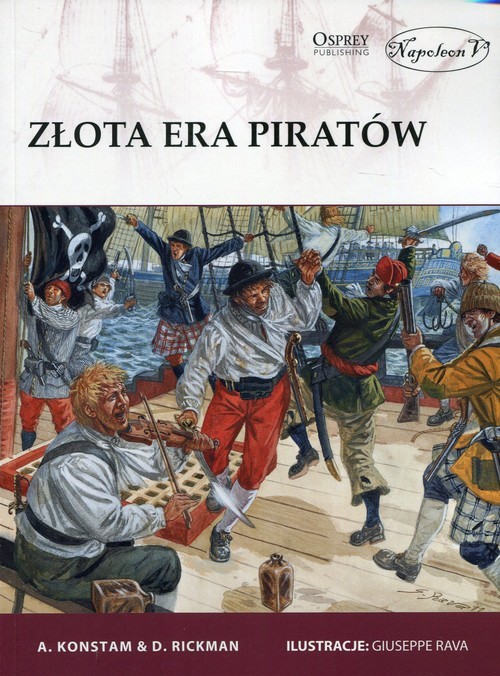 okładka Złota era piratów książka | David Rickman