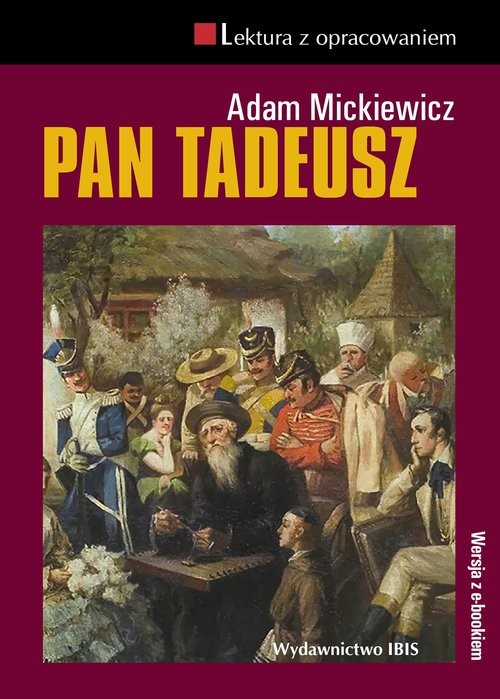 okładka Pan Tadeusz książka | Adam Mickiewicz