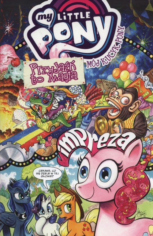 okładka My Little Pony Tom 10 Przyjaźń to magia książka | Ted Anderson, Katie Cook, Christina Rice