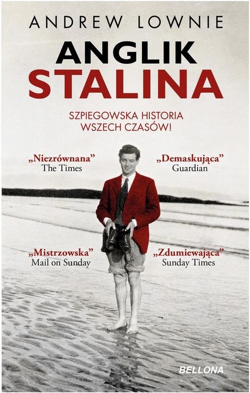 okładka Anglik Stalina Szpiegowska historia wszech czasów książka | Andrew Lownie