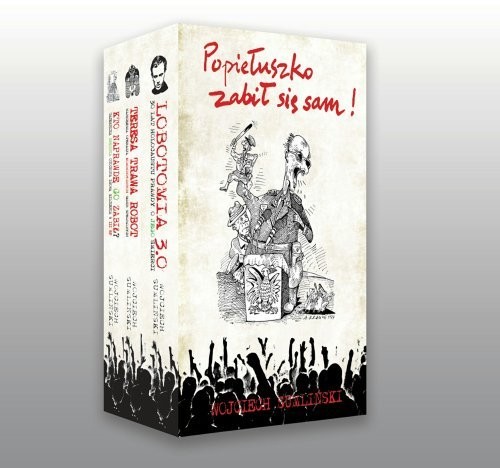 okładka Popiełuszko zabił się sam! Kto naprawdę go zabił? / Teresa Trawa Robot / Lobotomia 3.0 Pakiet książka | Wojciech Sumliński