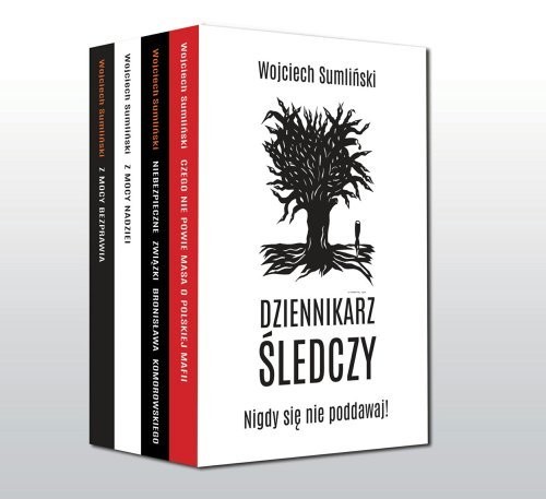 okładka Dziennikarz śledczy pakiet książka | Wojciech Sumliński