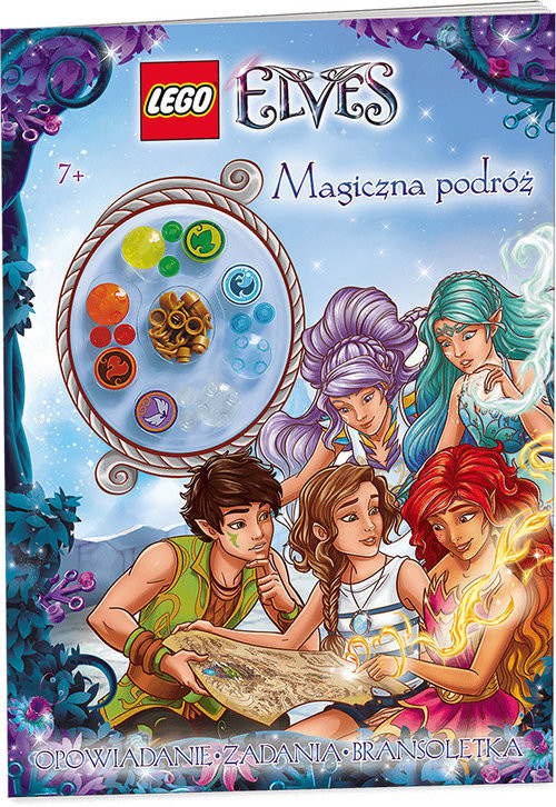 okładka Lego Elves Magiczna podróż książka