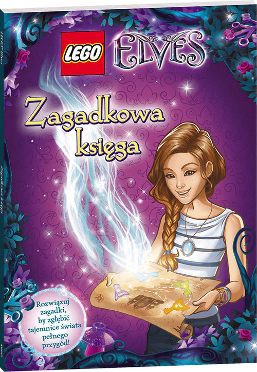 okładka LEGO Elves Zagadkowa ksiega książka