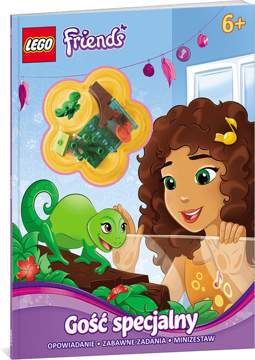 okładka Lego Friends Gość specjalny książka