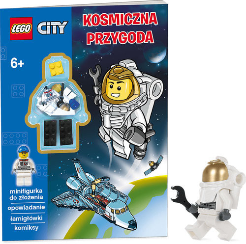okładka LEGO City Kosmiczna przygoda książka