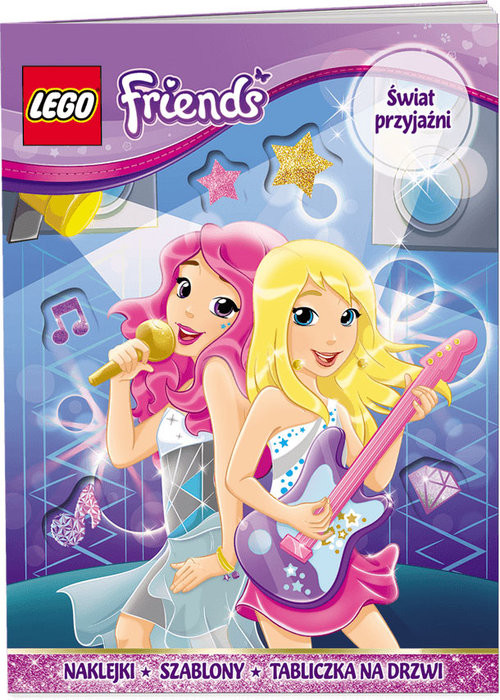 okładka Lego Friends Świat przyjaźni książka