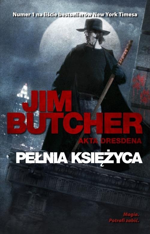 okładka Pełnia Księżyca książka | Jim Butcher