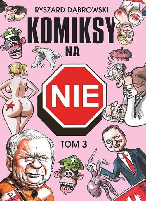 okładka Komiksy na NIE Tom 3 książka | Ryszard Dąbrowski