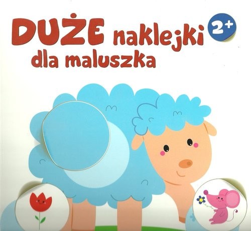 okładka Duże naklejki dla maluszka Owieczka książka
