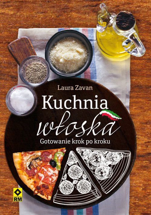 okładka Kuchnia włoska Gotowanie książka | Zauvan Laura