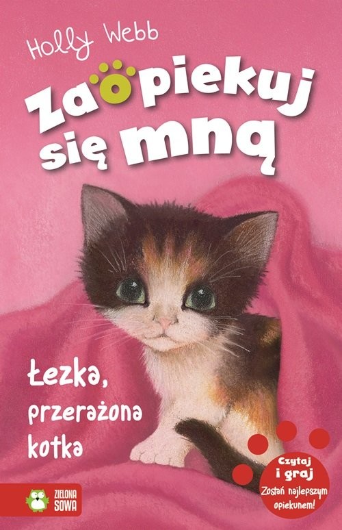 okładka Łezka przerażona kotka książka | Holly Webb