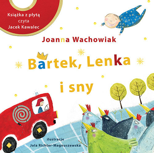 okładka Bartek, Lenka i sny książka | Joanna Wachowiak