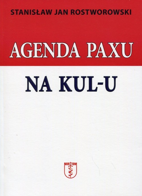 okładka Agenda Paxu na KUL-u książka | Roztworowski StanisławJan