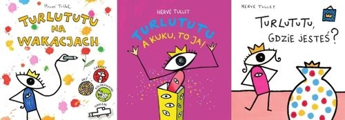 okładka 3 x TURLUTUTU Pakiet książka | Herve Tullet
