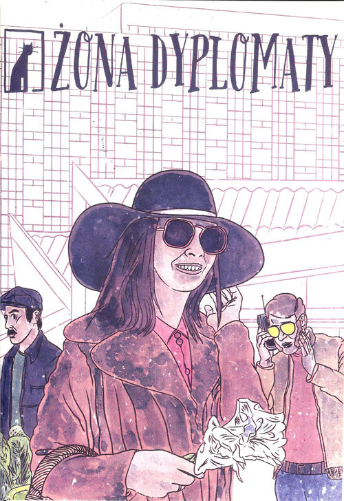 okładka Żona dyplomaty książka | Rzecznik Michał