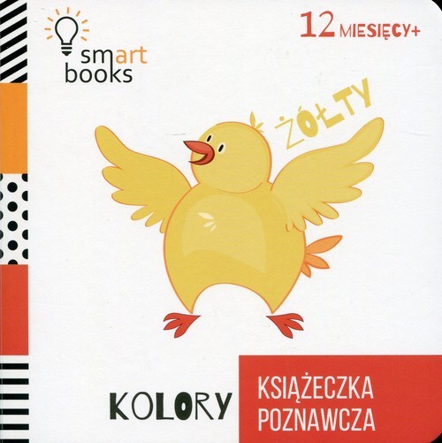 okładka Kolory Książeczka poznawcza Wiek 12m+ książka