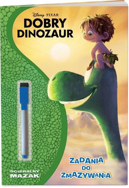 okładka Dobry dinozaur Zadania do zmazywania książka