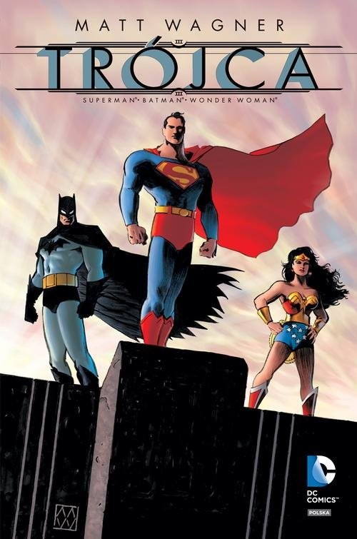 okładka Trójca Batman Superman Wonder Woman książka | Matt Wagner