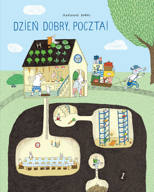 okładka Dzień dobry, poczta! książka | Marianne Dubuc
